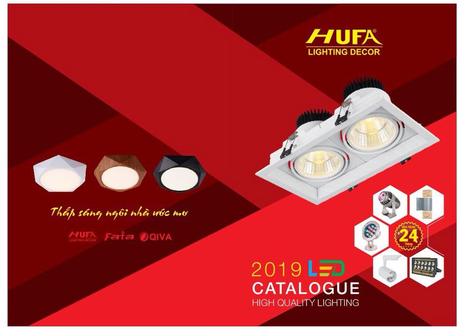 Bìa catalogue Đèn chiếu sáng HUFA 2019-00101-00